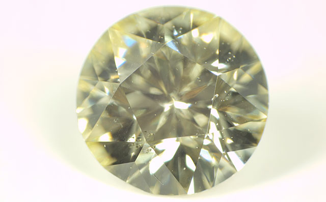 天然ダイヤモンド ルース(裸石) 0.287ct 【五芒星が見える62面体カットダイヤモンド】