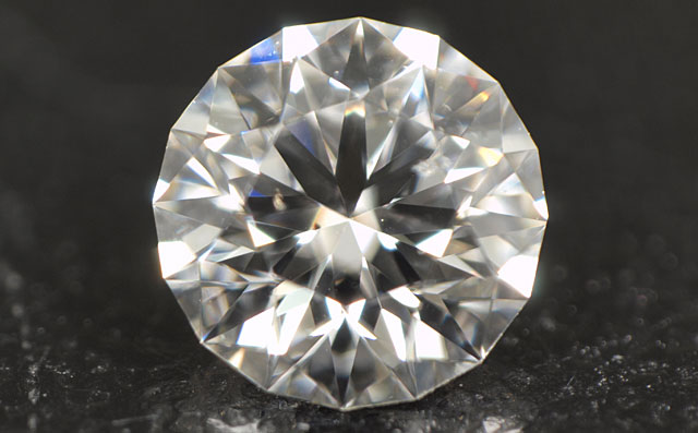 【 エアクルーズカット 】 天然ダイヤモンド ルース(裸石) 0.269ct, Eカラー, SI-1, ハート＆キューピッド 【 エアー・クルーズ・カット / 正16角形 】 【中央宝石研究所】