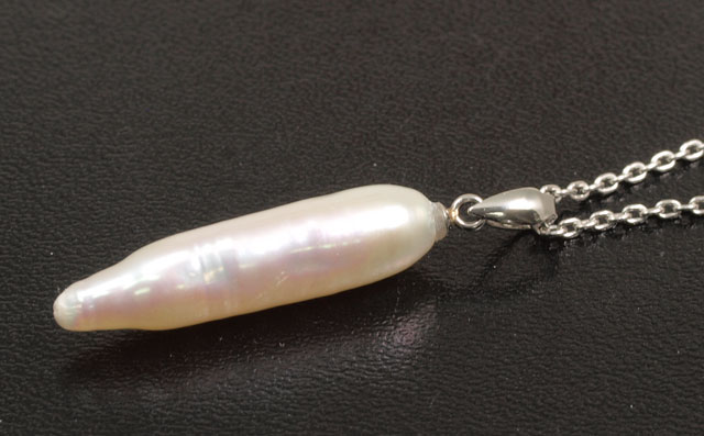 犬の歯型の真珠