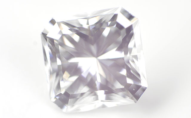 【58面体カット】 カット・コーナー・スクエア・ミックスド・カット ダイヤモンドルース 0.167ct, VVS-2, Dカラー 【 中央宝石研究所ソーティング袋付】 【 送料無料 】