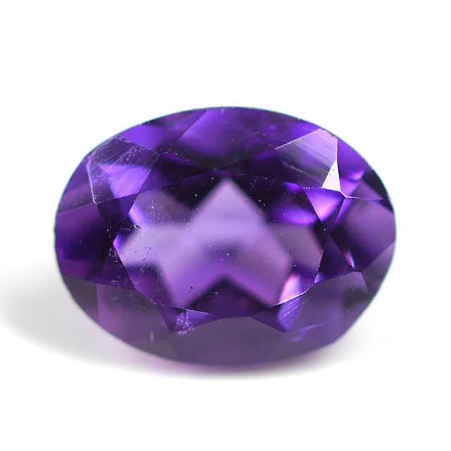 アメジスト ルース(裸石) 1.21ct オーバル (アメシスト/紫水晶) 【 2月27日/10月2日の誕生日石 】【 2月の誕生石 】