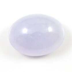 ラベンダーヒスイ ルース 5.820ct 【11月14日の誕生日石】　翡翠,jade オーバル・カボション・カット　【日本彩珠宝石研究所ミニ鑑別書付】【 送料無料 】