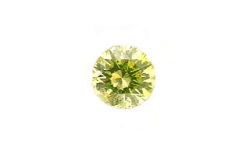 イエローダイヤモンド ルース 1.015ct ラウンド・ブリリアント・カット