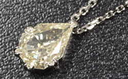 【R-Sカラー】 イエローダイヤモンド ルース 0.584ct 【非常に端正な顔立ちのダイヤです。】