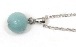 アマゾナイト ペンダントトップ 【5月1日の誕生日石】 (天河石/てんがせき/真鍮/ブラス/ペンダントヘッド) (ネックレス・チェーンは別売りです。)