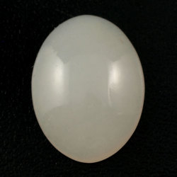 ヒスイ ルース 7.771ct オーバル・カボション・カット ( ホワイト・ジェダイト,ジェイダイト,ジェイド,硬玉,本ヒスイ,白翡翠,白ひすい,jade ) 【 送料無料 】