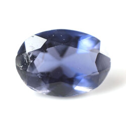 【ご予約販売済み品】【他のお客様はご注文頂けません】アイオライト ルース 0.315ct, オーバルカット 【 8月10日の誕生日石 】 ( 菫青石/コーディエライト )　ジャパン・ジェム・グレーディング・センター