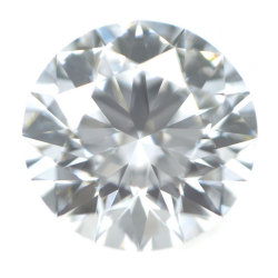 【 レアなタイプ2a+1a型 】 天然ダイヤモンド ルース(裸石) 0.257ct, Dカラー, VS2, 3EX H&C【トリプル・エクセレント(*スリー・エクセレント)ハート&キューピッド(ハートアンドキューピッド)】 【 中央宝石研究所 】【 送料無料 】