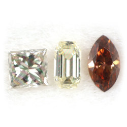 ダイヤモンド ルース(裸石) セット 0.100ct ( 3ピース合計 )