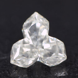 【 三芒星のような形状 】 天然ダイヤモンド ルース ( 裸石 ) 0.189ct, Iカラー, VS-1, Fancy Cut, 中央宝石研究所ソーティング