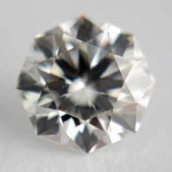 通称名:Happy Eight Cut ハッピーエイトカット 正8角形 57面体 ダイヤモンド ルース 0.246ct Iカラー SI-1 中央宝石研究所ソーティング付