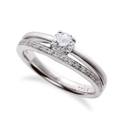 婚約指輪 (エンゲージリング) セミオーダー 【ラウンド】 【0.2ct 0.3ct 0.5ct 0.7ct 1.0ct 対応】 TJ03-B0218