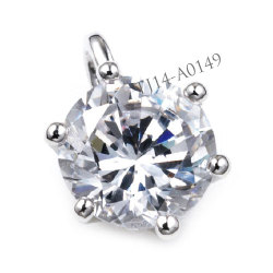 セミオーダー(リフォーム) ペンダントトップ(ラウンドブリリアント) 0.2ct 0.3ct 0.4ct 0.5ct 0.7ct 1.0ct 1.5ct 2.0ct対応　TJ14-A0149