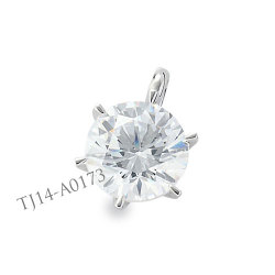 セミオーダー(リフォーム) ペンダントトップ(ラウンドブリリアント) 0.1ct 0.15ct 0.2ct 0.3ct 0.4ct 0.5ct 0.7ct 1.0ct 1.5ct 2.0ct 3.0ct 5.0ct 対応　TJ14-A0173
