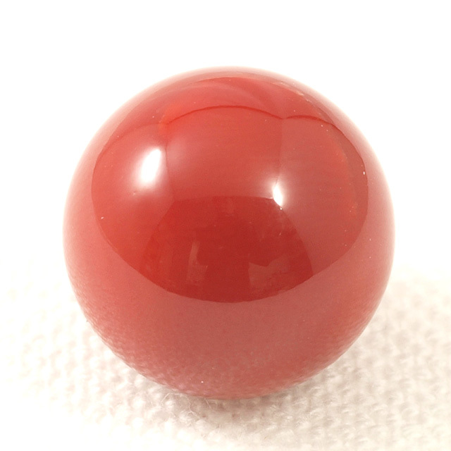 天然サンゴ ルース(裸石) 7.628ct 球形 ( 赤珊瑚 さんご レッド 