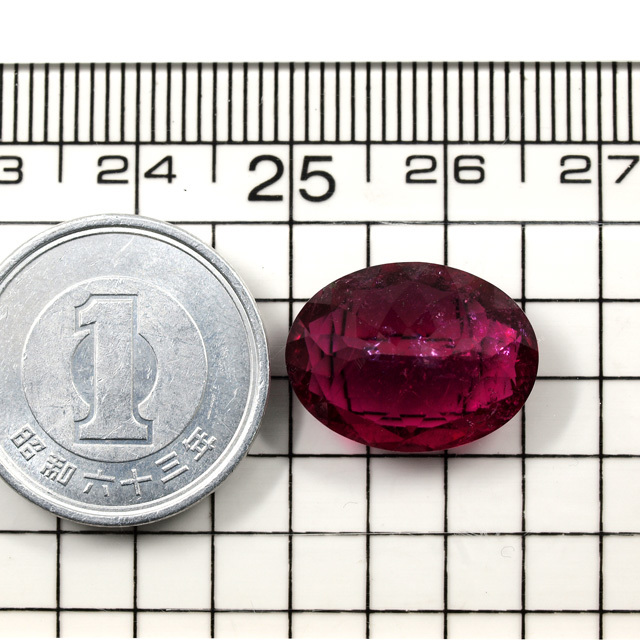ルべライト ルース(裸石) 8.375ct ( ルーべライト/レッドトルマリン 