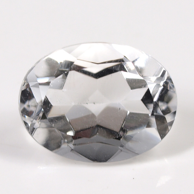 水晶(クォーツ) ルース(裸石) 1.291ct オーバル 【 10月2日の誕生日石 