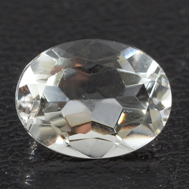 水晶(クォーツ) ルース(裸石) 1.291ct オーバル 【 10月2日の誕生日石 