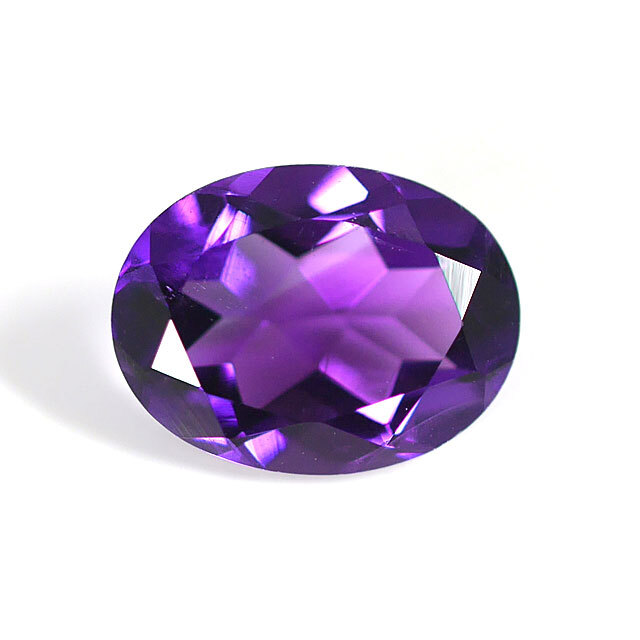 アメジスト ルース(裸石) 1.12ct オーバル (アメシスト/紫水晶) 【 2月 