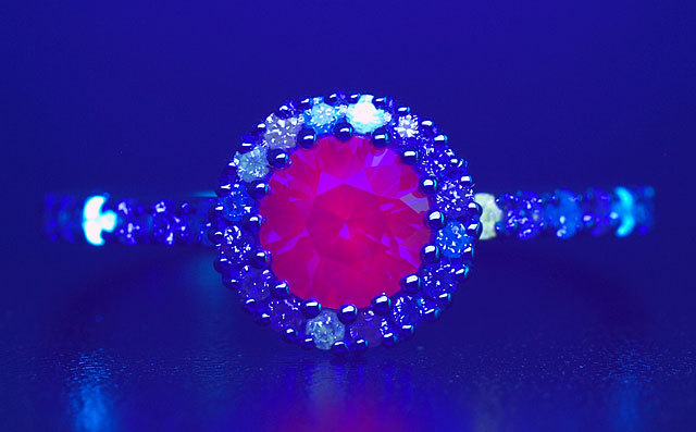 パープルサファイヤ(パープル・サファイア) 0.61ct Pt900(プラチナ900  