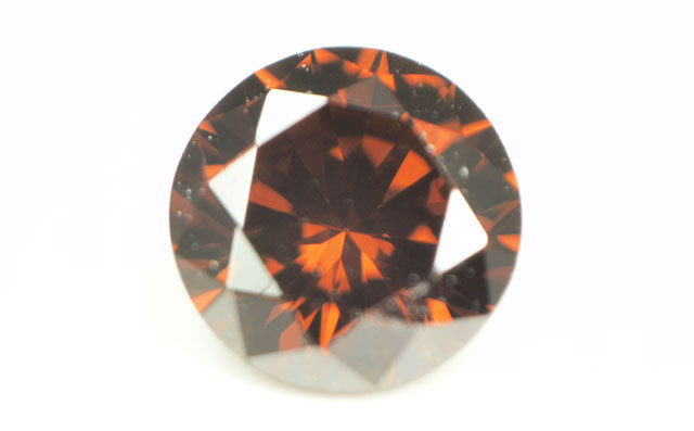 ブラウンダイヤモンド (トリートメント) ルース(裸石) 0.185ct, Fancy