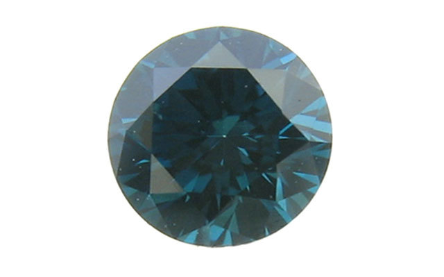 ブルー・グリーンダイヤ(トリートメント) ルース 0.131ct