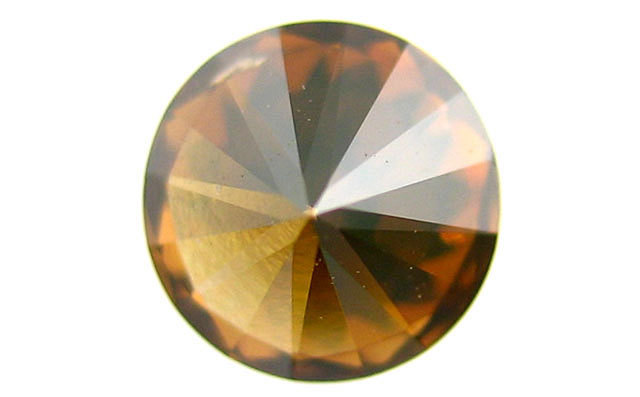 明るいコニャック系の色調】 オレンジダイヤモンド ルース 0.324ct 