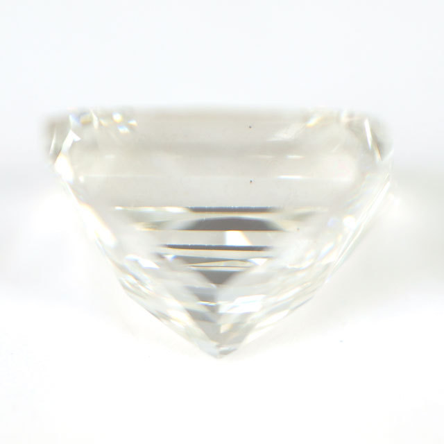 Jカラー】 天然ダイヤモンド ルース (裸石) 0.184ct, VS-1, プリンセス 