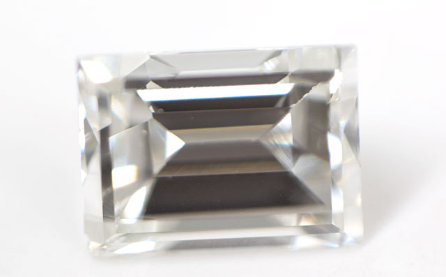 天然ダイアモンドバケットカット　ルース　ソーティング付 レクタングラー・ステップ・カット 】天然ダイヤモンドルース(裸石