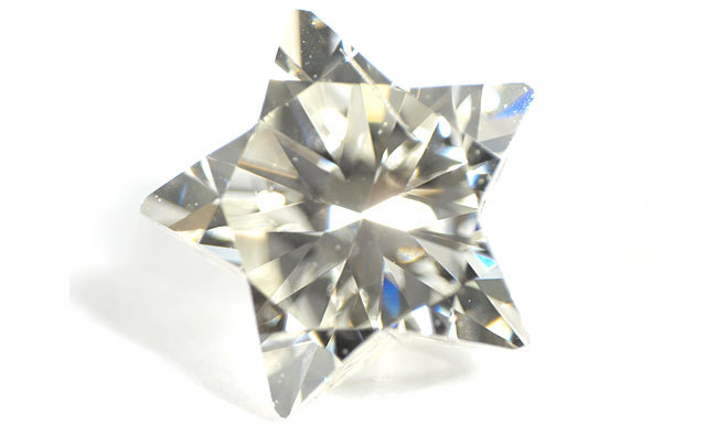 星型ダイヤモンド ルース 0.534ct, L ( Faint Yellow ), SI-2  