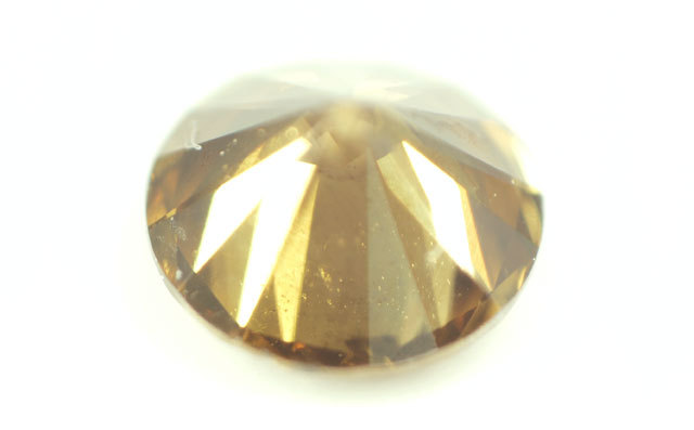 天然ブラウンダイヤモンド ルース(裸石) 0.140ct 蛍光性が「ミディアム 