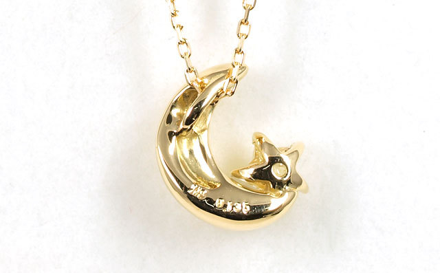 スターカット ( 星型・五芒星) イエローダイヤモンド 0.135ct プチ