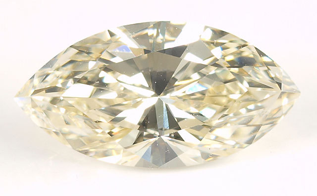 天然イエローダイヤモンド リング(指輪) 1.202ct, P-Qカラー, VVS-2  