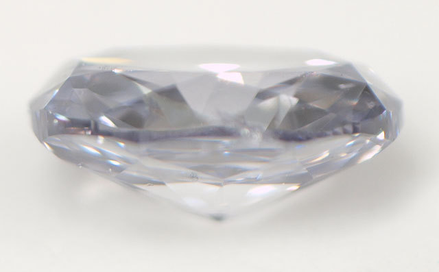 天然バイオレットダイヤモンド ルース(裸石) 0.042ct, Fancy (Gray 