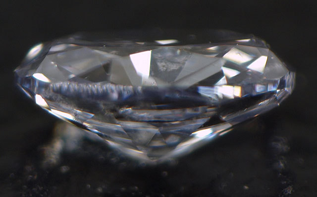 天然バイオレットダイヤモンド ルース(裸石) 0.042ct, Fancy (Gray 