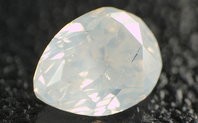天然ホワイトダイヤモンド ルース(裸石) 0.196ct, Fancy White  