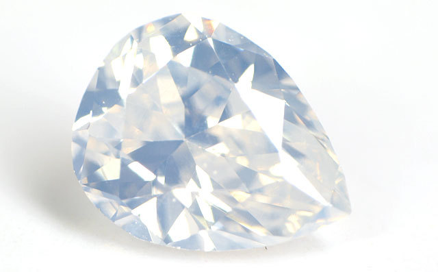 天然ホワイトダイヤモンド ルース(裸石) 0.071ct, Fancy White ...