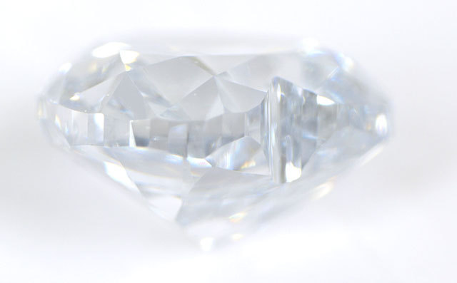 天然ブルーダイヤモンド ルース(裸石) 0.220ct, Fancy Blue 