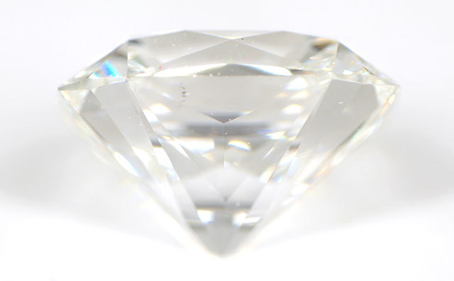 66面体カット 】 天然ダイヤモンド ルース(裸石) 0.319ct, Gカラー 