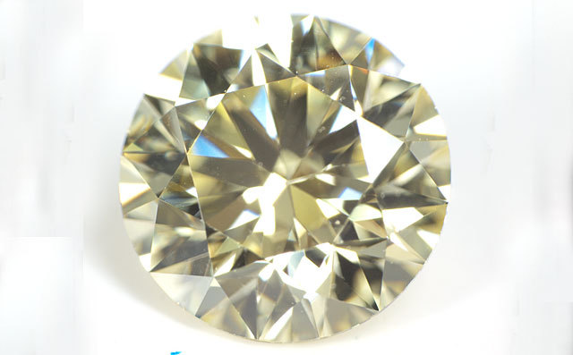 超激レア】 0.189 イエロー カボションカット ダイヤモンド とめよ  