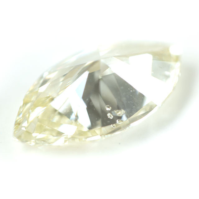 蛍光性 : ストロング・イエロー 】 天然ダイヤモンド ルース 0.500ct M  