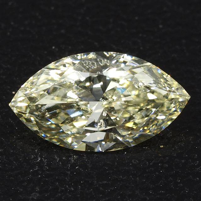 蛍光性 : ストロング・イエロー 】 天然ダイヤモンド ルース 0.500ct M  