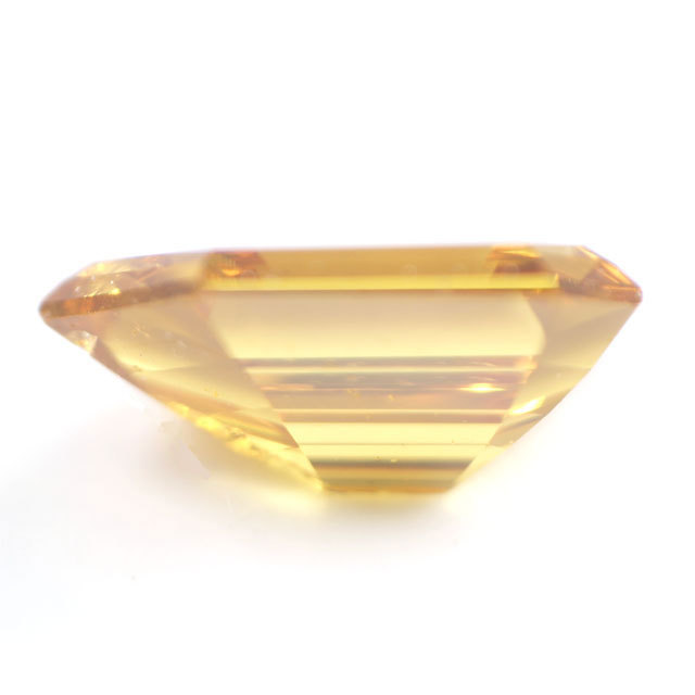 天然イエローダイヤモンド　ルース 天然イエローダイヤモンド ルース(裸石) 0.046ct, ファンシー系