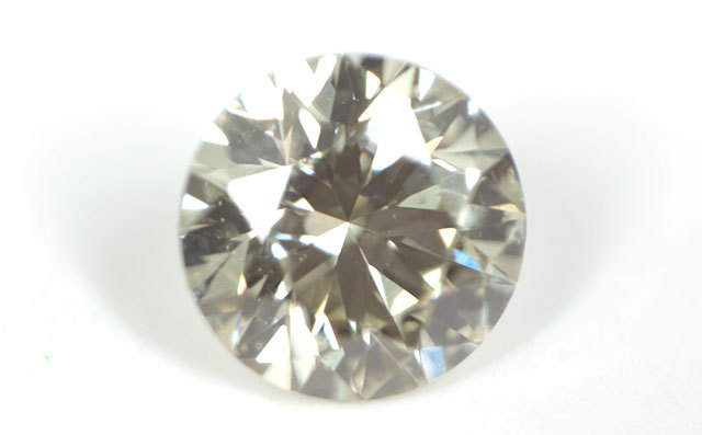 天然ダイヤモンド ルース 0.115ct 【 Mカラー、ベリーグッド、ハート