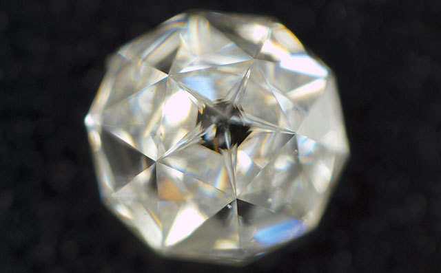 デカゴナル・カット 10角形 】 天然ダイヤモンド ルース(裸石) 0.406ct 