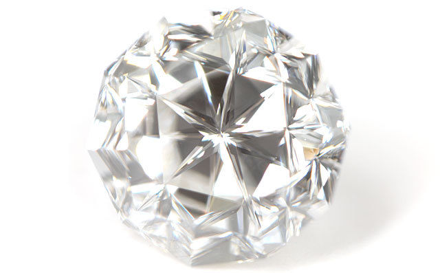 デカゴナル・カット 10角形 】 天然ダイヤモンド ルース(裸石) 0.406ct 
