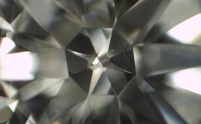天然ダイヤモンド ルース(裸石) 0.304ct, Gカラー, VS2 【四芒星