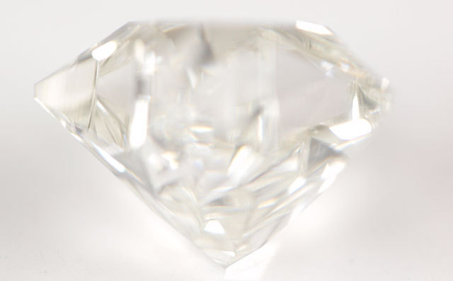 天然ダイヤモンド 五芒星の星型ルース 0.348ct, J, SI-1