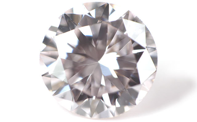 天然ピンクダイヤモンド ルース(裸石) 0.322ct, Light Pink, VS-1 