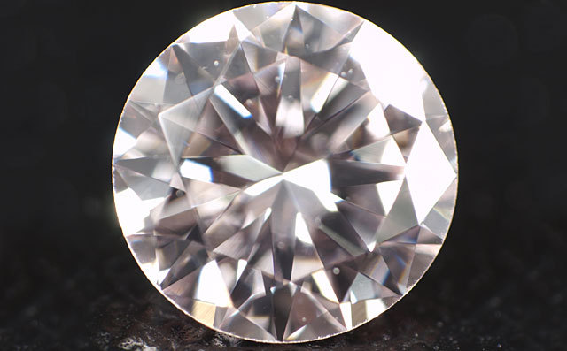 天然ピンクダイヤモンド ルース(裸石) 0.322ct, Light Pink, VS-1  